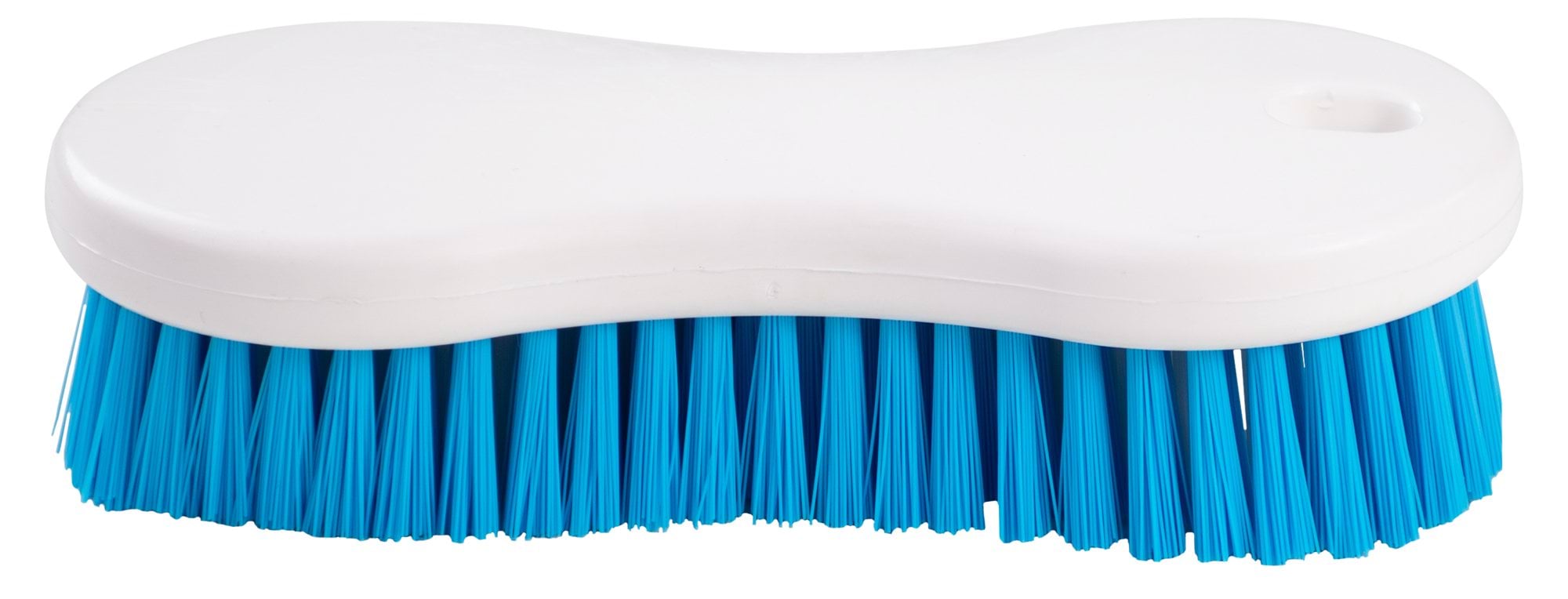 Szczotka uniwersalna „ósemka”, mini, biały/niebieski - Cavalo